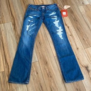 True religion “billy” jeans size 27 brand new/tags